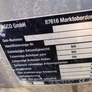 Tractor Fendt 939 Vario 2014 - 12 Tractor Fendt 939 Vario 2014 - 12