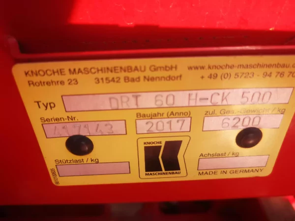 Combinator Knoche DRT60 - 3 Combinator Knoche DRT60 - 3