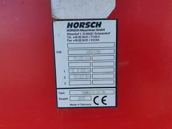 Semanatoare prasitoare Horsch Maestro 24 SW - 9 Semanatoare prasitoare Horsch Maestro 24 SW - 9