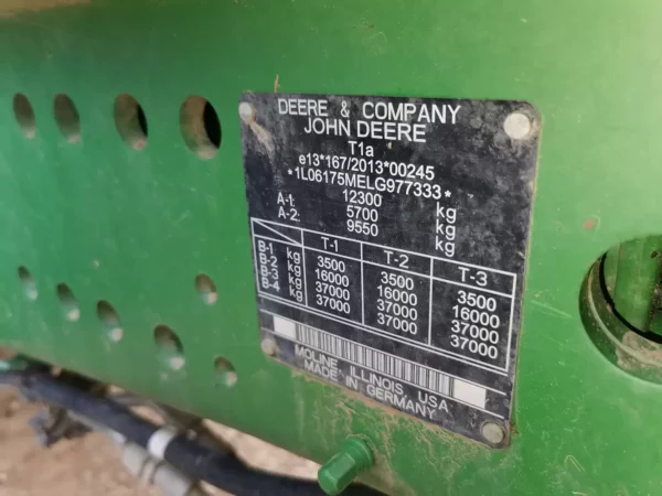 Tractor John Deere 6175M an 2021 - 4 Tractor John Deere 6175M an 2021 - 4